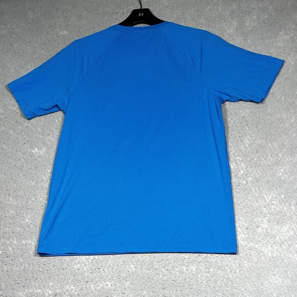 Rhone T-Shirt Mens Size Medium Blue Short Sleeve Performance Crew Neck Training - Picture 9 of 13
